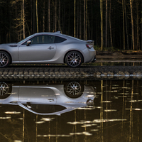 Silver/Chrome 2013 Subaru BRZ on Silver/Chrome Fast Wheels Essen