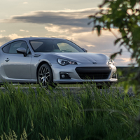 Silver/Chrome 2013 Subaru BRZ on Silver/Chrome Fast Wheels Essen