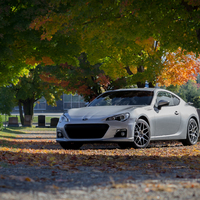 Silver/Chrome 2013 Subaru BRZ on Silver/Chrome Fast Wheels Essen