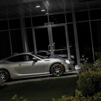 Silver/Chrome 2013 Subaru BRZ on Silver/Chrome Fast Wheels Essen