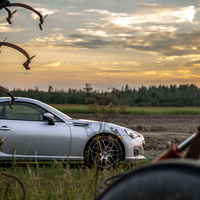 Silver/Chrome 2013 Subaru BRZ on Silver/Chrome Fast Wheels Essen