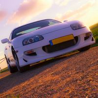 White 1996 Toyota Supra on Silver/Chrome Ultralite Nurburgring