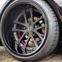 Black 1995 Toyota Supra on Black Weds Kranze LXZ