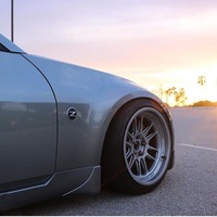 Gray 2003 Nissan 350Z on Gray Cosmis XT-206R