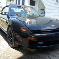 Black 1991 Toyota Celica on Black König Milligram