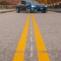 Blue 2014 Scion FR-S on Silver/Chrome Rota RT5