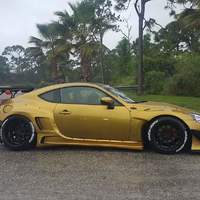 Gold 2015 Scion FR-S on Black Weds Kranze LXZ