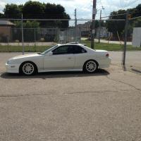 White 2001 Honda Prelude on White Honda Integra Type R