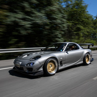 Gray 1994 Mazda RX-7 on Gray Work Seeker CX