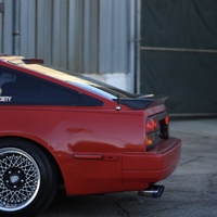 Red 1986 Nissan 300ZX on Black Epsilon Epsilon