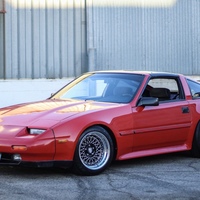 Red 1986 Nissan 300ZX on Black Epsilon Epsilon