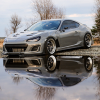 Gray 2013 Scion FR-S on Gray Varrstoen ES6