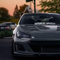 Gray 2013 Scion FR-S on Gray Varrstoen ES6