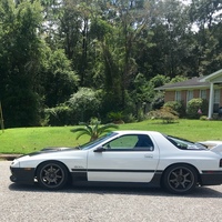 White 1987 Mazda RX-7 on Bronze A-Tech Final Speed Eraser