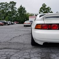 White 1991 Toyota MR2 on Bronze König Hypergram