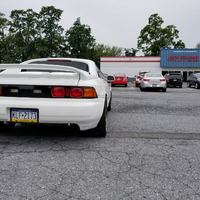 White 1991 Toyota MR2 on Bronze König Hypergram