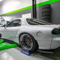 Gray 1994 Mazda RX-7 on Gray Avant Garde SR8