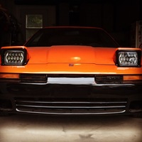 Orange 1989 Toyota Supra on Black Pro Comp Xtreme Series 52