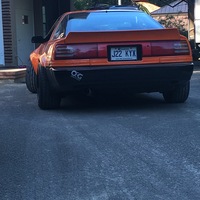 Orange 1989 Toyota Supra on Black Pro Comp Xtreme Series 52