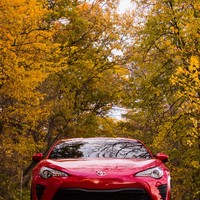 Red 2017 Toyota GT86 on Bronze Privat Legende