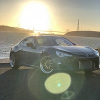 Black 2015 Scion FR-S on Gold TRAKLite Holeshot