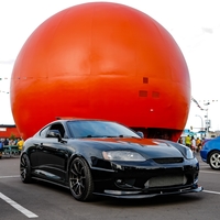 Black 2004 Hyundai Tiburon on Gray Rota G-Force