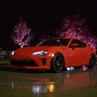 Red 2017 Toyota GT86 on Black RTX R-Spec Stag