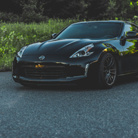 Black 2017 Nissan 370Z on Gray Gram Lights 57Xtreme
