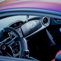Purple 2013 Scion FR-S on Bronze Volk Racing ZE40