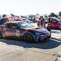 Purple 2013 Scion FR-S on Bronze Volk Racing ZE40
