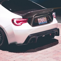 White 2013 Scion FR-S on Black Enkei RPF1