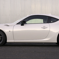 White 2017 Toyota GT86 on Gray 949 Racing 6UL